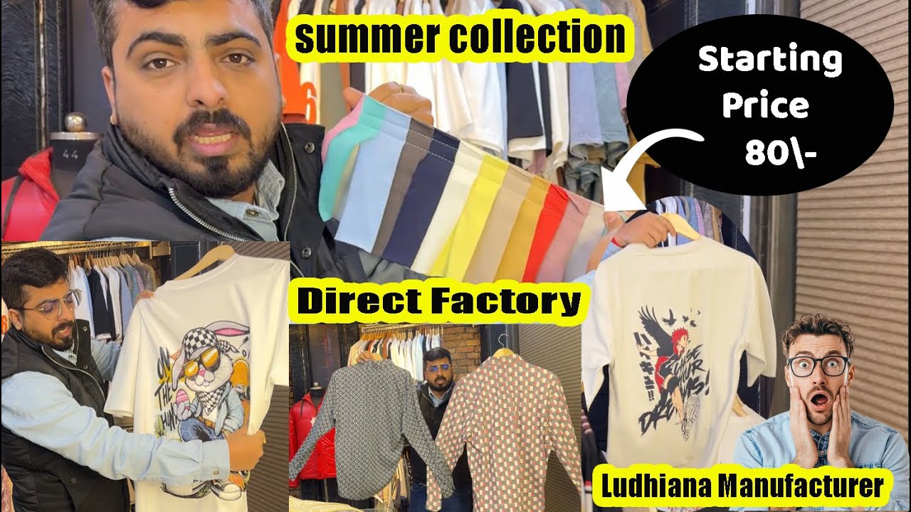 Premium Drop Shoulder T-shirt Ludhiana Manufacturer Call -6284600603