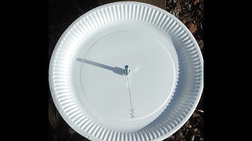 How to make a simple sundial
