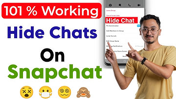 How to hide chat on Snapchat || Hide text on Snapchat || Hide messages on Snapchat