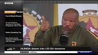 Numsa Drawn Into Us-Sa Tensions