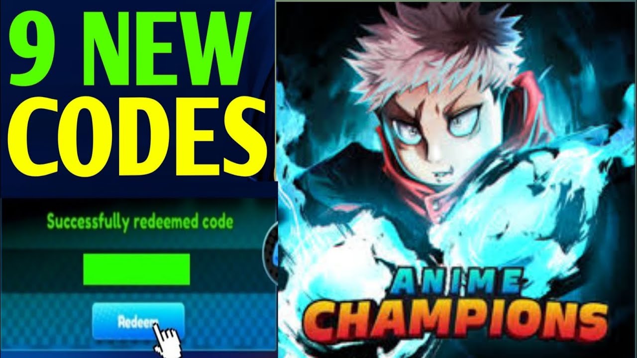 5 NEW WORKING CODES FOR ANIME CHAMPIONS SIMULATOR 2024 | ROBLOX ANIME ...