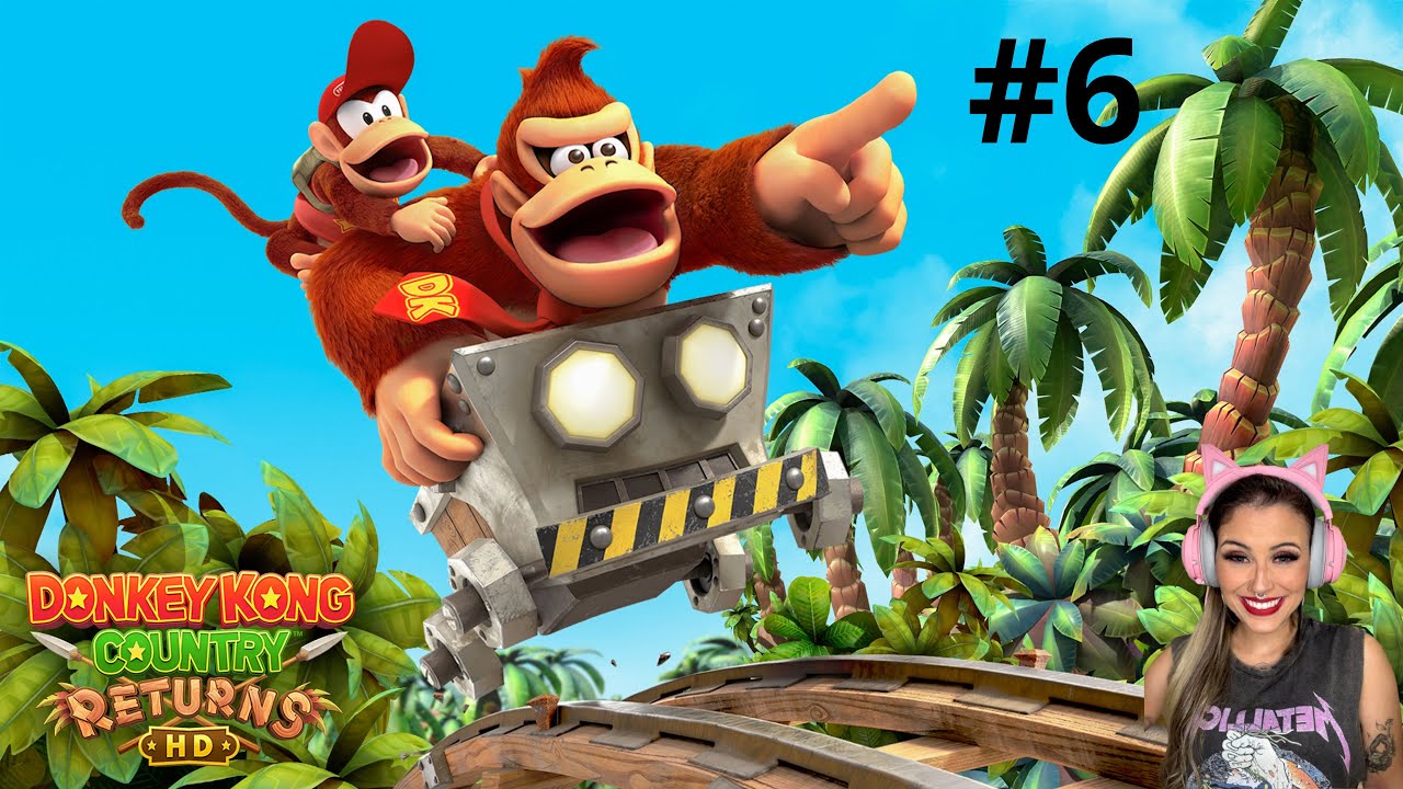 Penhasco (Cliff) - Donkey Kong Country Returns HD || Parte 6
