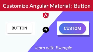 angular material button custom style | Angular Material