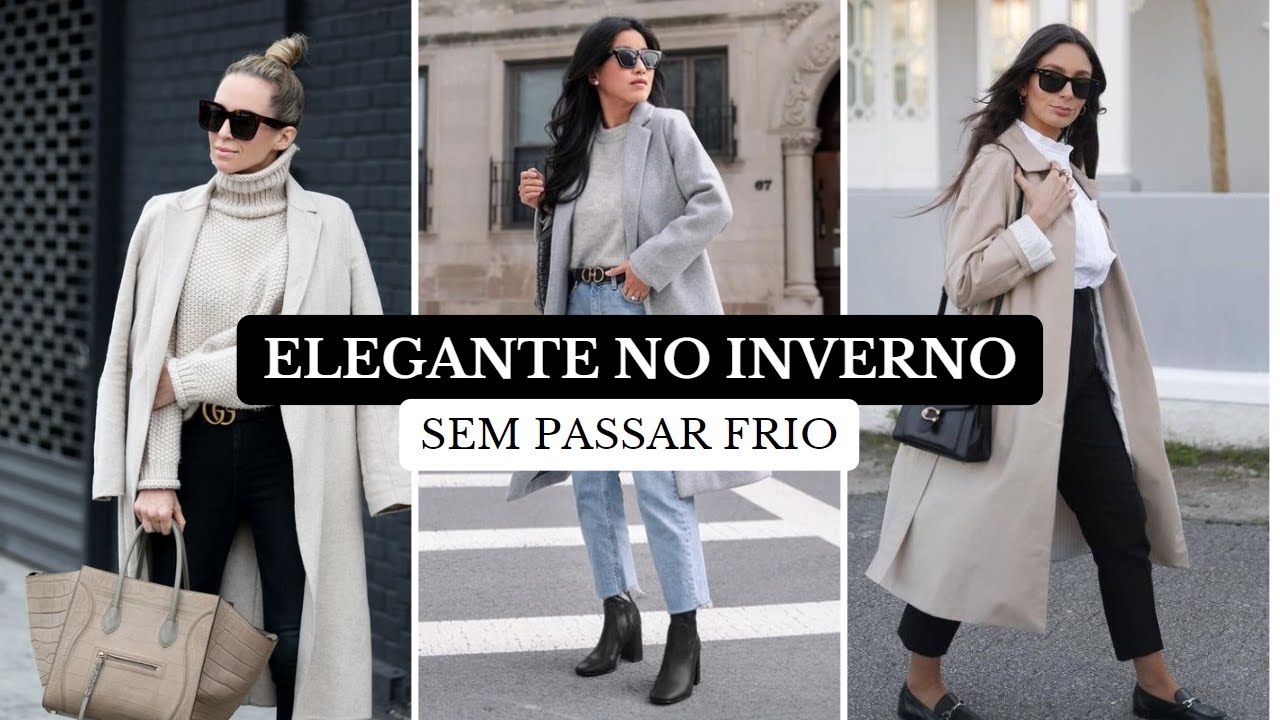 Como se Vestir Bem no Inverno / Peças Indispensáveis