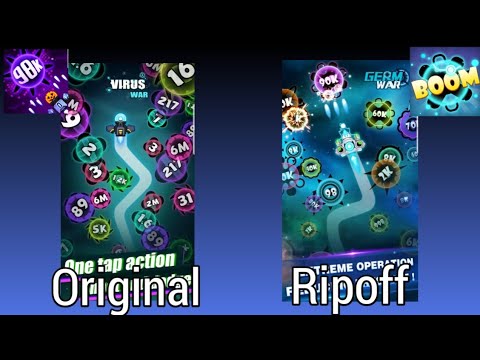 Virus war Ripoff Game: Germ war