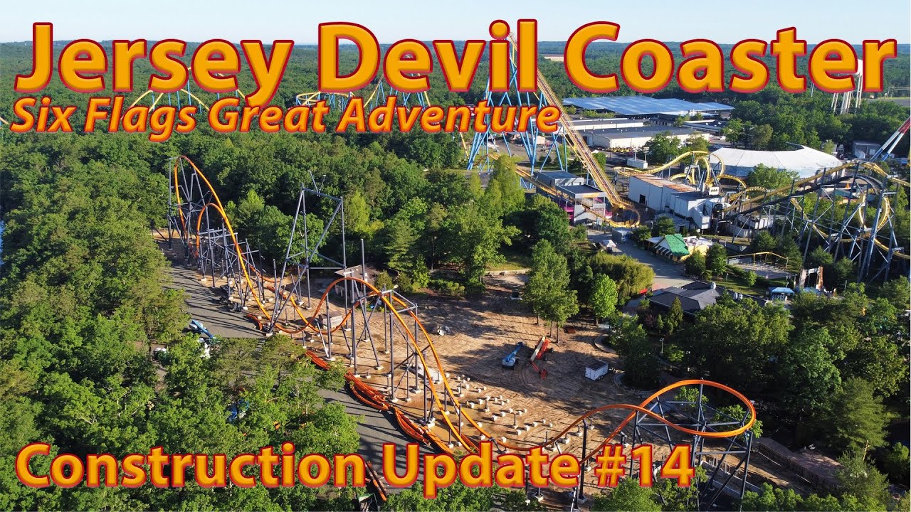 Six Flags Jersey Devil Coaster Video