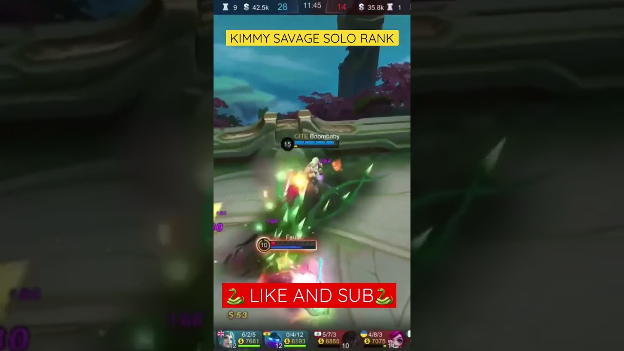 KIMMY SAVAGE SOLO RANK - SKILL #29 🐍