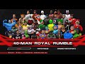 Jack-Nation Red 40 Man Royal Rumble WWE2K14