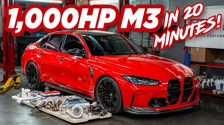 Building a 1000HP AWD BMW M3 in 20 Minutes! (SUPERCAR KILLER IS BORN)