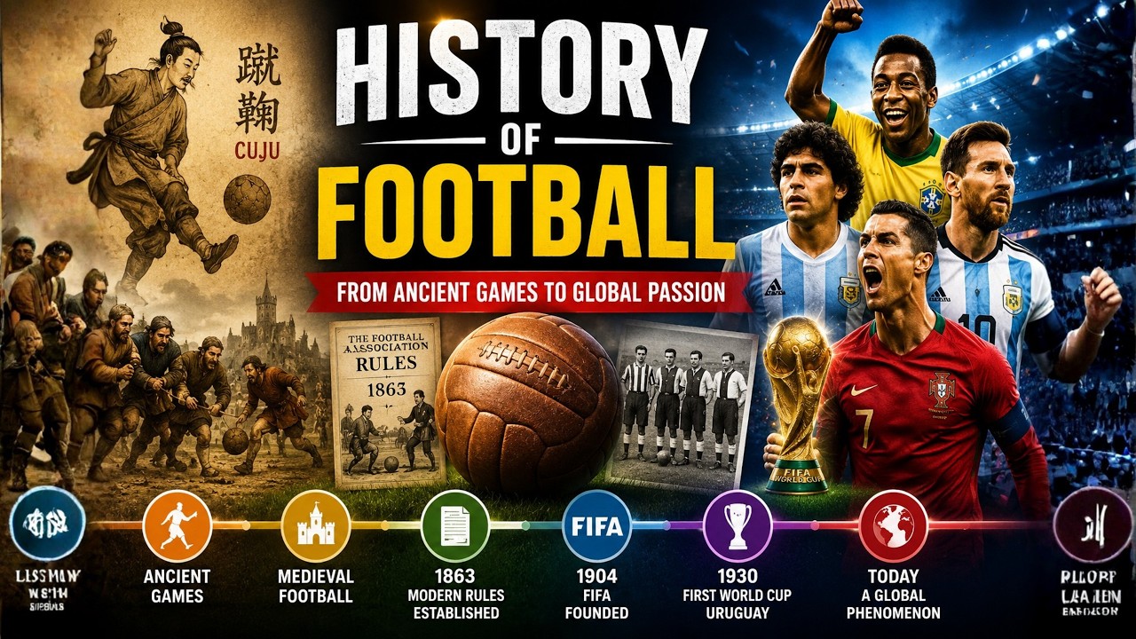 FOOTBALL サッカーの歴史と文化 Complete History of Football: Origins, Evolution and Global Impact