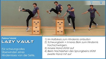 Parkour Level 1: Lernvideo "Lazy Vault"