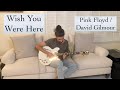 Wish you were here  pink floyd  david gilmour cover