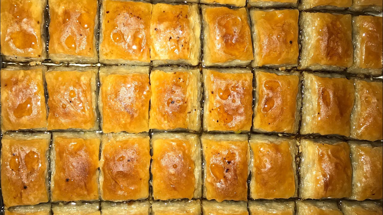 Ğazİantep baklava yapimi enkolay baklava yapma yÖntemİ el aÇmasi