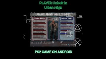 Player Unlocked In Urban Reign Game |  PS2 game on Android #ps2 #psp #urban_reign #smartphon #shorts