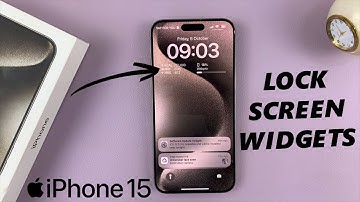 How To Add Widgets To Lock Screen On iPhone 15 & iPhone 15 Pro