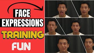 Face expressions exercise for Acting | Offline Acting class Student | WhatsApp on 9971402080