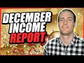 INCOME EARNINGS REPORT for December 2020 | How Much Money I Make Online