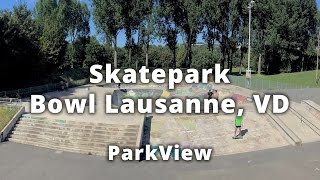 Skatepark Bowl de Vidy, Lausanne, VD / Switzerland
