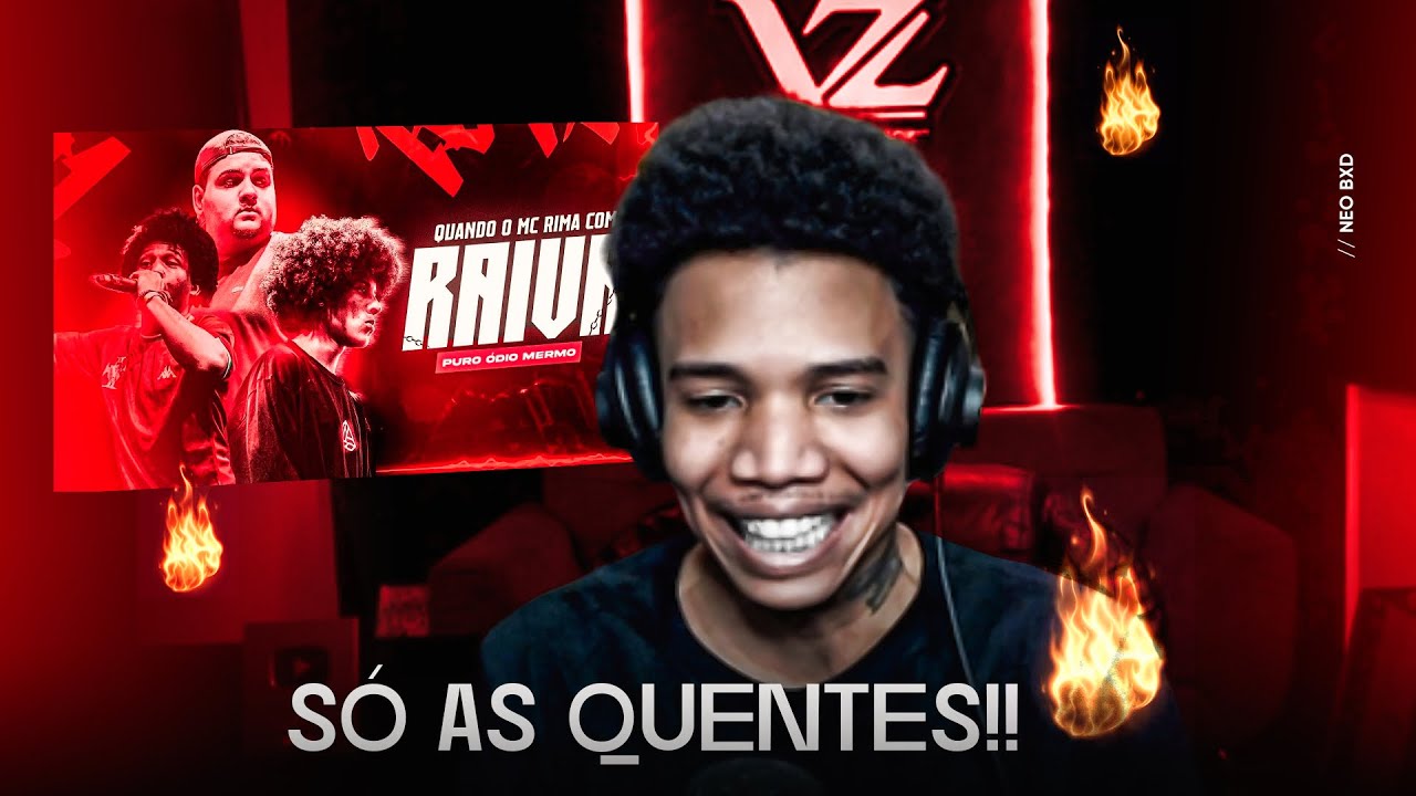 NEO REAGE ÀS RIMAS MAIS AGRESSIVAS DAS BATALHAS 🤬🤬