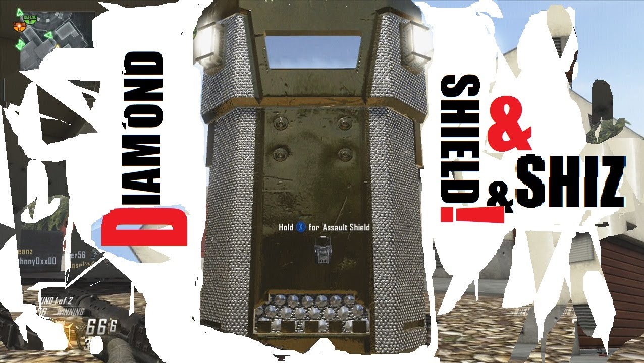 DIAMOND SHIELD! &SHIZ!!!!!!  PLUZ PIZTOLS! &SHIZ!