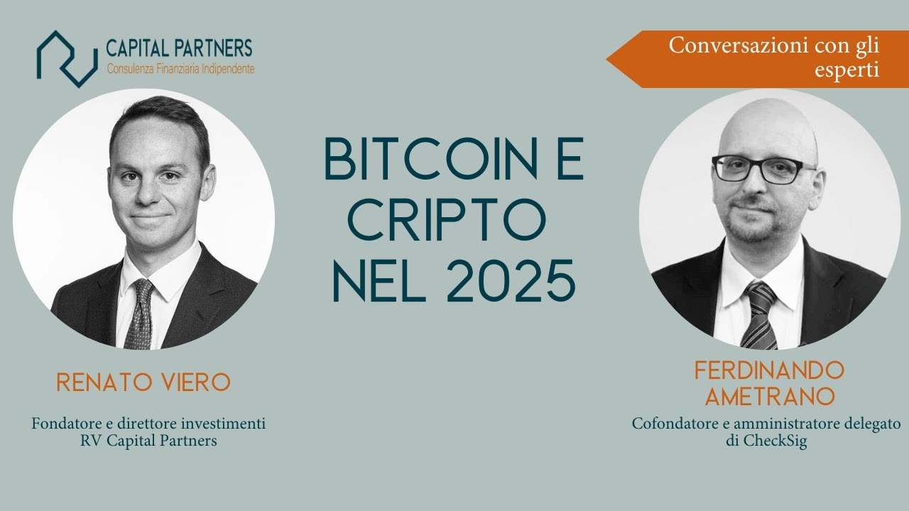 Bitcoin e cripto nel 2025 | Intervista con Ferdinando Ametrano (CheckSig)