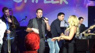 Celebrity Joey Fatone sings "Bye Bye Bye" with trombones and Lacey Schwimmer Net Worth