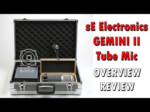 sE Electronics Gemini II Dual Tube Microphone Review