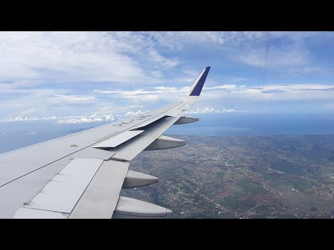 pesawat-batik-air-saat-landing-di-bali---terbang-diatas-awan---asmr