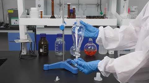 StonyLab Separatory Funnel with Glass Stopcock Valve