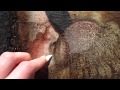 Restauri: Pulitura controllata di un dipinto antico del XVIII secolo