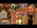 🇧🇷 GRINGA FOI A FAZENDA EXPERIMENTAR O CHURRASCO BRASILEIRO (Contrafilé, Maminha, Fraldinha) 😍🤤