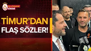 Erden Timur Galatasaray'da Devam Edecek Mi? İşte O FLAŞ AÇIKLAMA