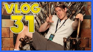 Vlog 31: Insomnia Ireland Vlog Part 1: Gassy Got The Best Hotel Room & King Terroriser's Throne!