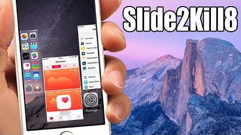 Slide2Kill8 Lite - iOS 8 Jailbreak Cydia Tweak