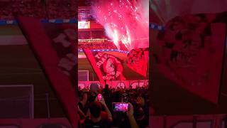 RECEBIMENTO ATHLETICO PARANAENSE: música da Torcida Os Fanáticos na entrada em campo
