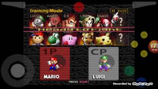 Solución de problema: Personajes sin cara en Súper Smash Bros 64