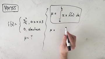 MM355 Maths Methods Fortify Study Guide - "Finding the mean of a continuous probability function"