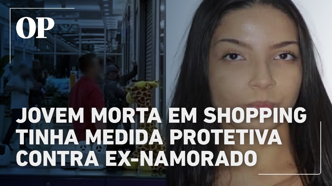 Mulher morta em shopping no ABC Paulista tinha medida protetiva contra ex-namorado