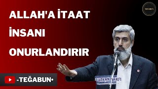 (Kısa Kesit) Allaha İtaat İnsanı Onurlandırır Alparslan Kuytul Hoca Resimi