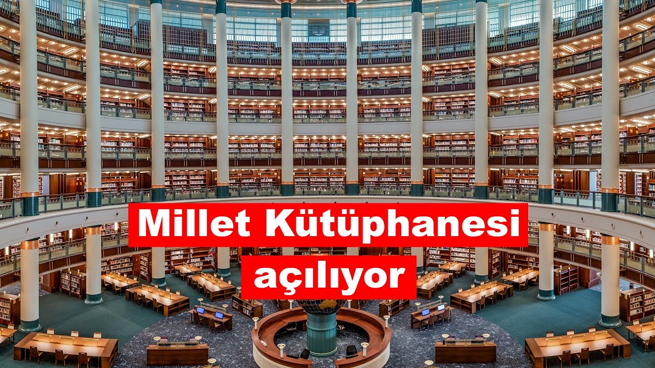 Cumhurbaşkanlığı Millet Kütüphanesi açılıyor YouTube