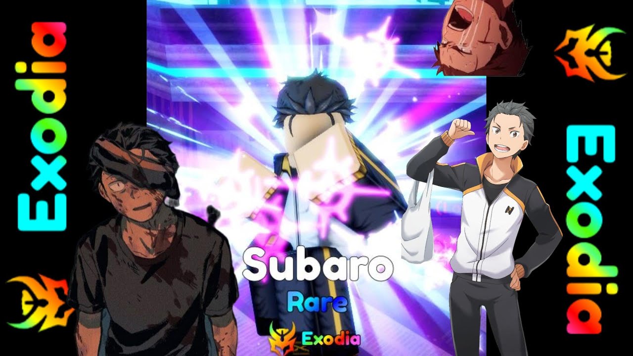 Anime Guardians Exodia Subaru Natsuki [ShowCase] - YouTube
