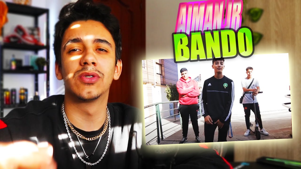 (REACCIÓN) Aiman Jr - Bando ( VIDEOCLIP OFICIAL) #SPANISHDRILL - YouTube