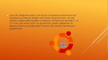 Programlama Dilleri 13 / Java Nedir - Neler Yapılır
