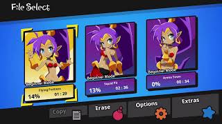 Road to Shantae 1 | Beginner Mode No Upgrades% Speedrun | Shantae and the Seven Sirens (PS5)