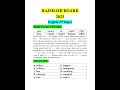 Solution of Right Forms of Verbs for RAJSHAHI BOARD 2023