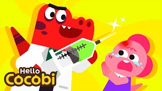 Doctor T-Rex Song and More!🦖😱Halloween Song & Learn Colors For Kids | Hello Cocobi