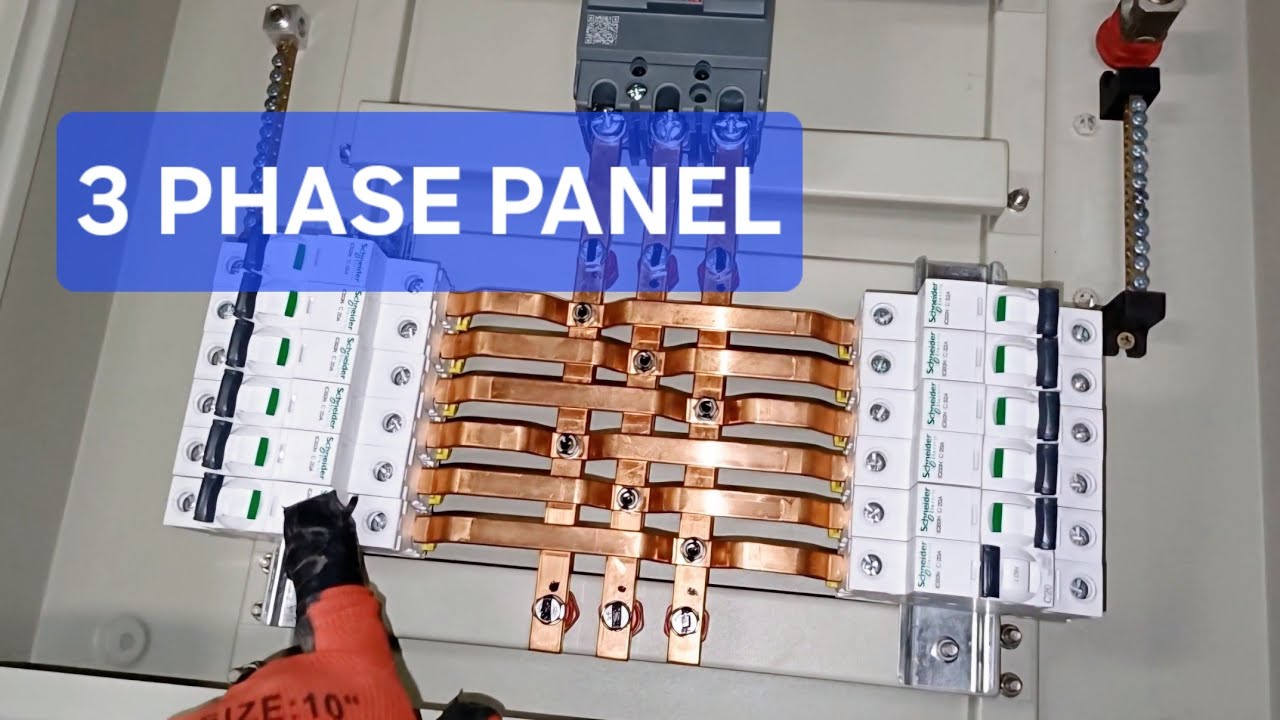 3 Phase Panel Board Installation | Local Electrician | Pinas