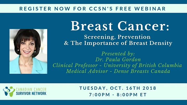 WEBINAR: Breast Cancer  Screening, Prevention & The Importance of Breast Density - DayDayNews