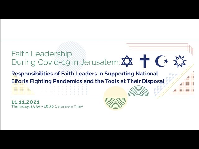 Faith Leadership During Covid-19 in Jerusalem