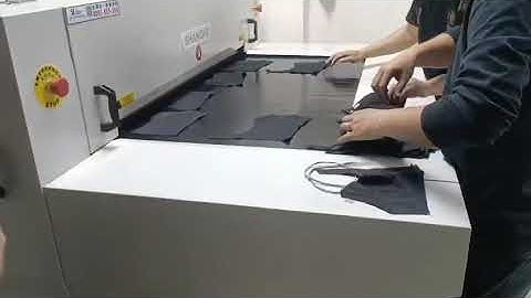 Shangke SK-900N Continuous Fusing Press machine (working width: 90cm)